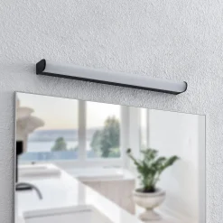 Lindby Ulisan LED-vegglampe for bad, rund, 58,8 cm| Led-Innendørs|Vegglamper