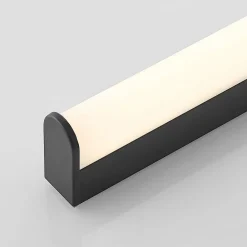 Lindby Ulisan LED-vegglampe for bad, rund, 88,8 cm| Vegglamper