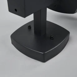 Lindby utendørs LED-vegglampe Askan, 24 cm, stål, IP44 Outlet