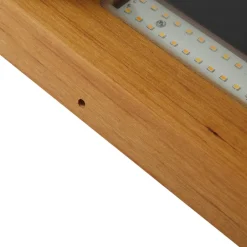 Lindby utendørs LED-vegglampe Lenore, svart, metall, 36,5 cm| Kommersiell Utebelysning|Led-Utendørs