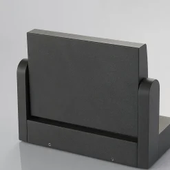 Lindby utendørs LED-vegglampe Sherin, sett med 2, svingbar| Kommersiell Utebelysning