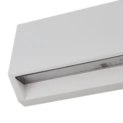 Lindby utendørs LED-vegglampe Appeso, lengde 22 cm, sett med 2 stk New