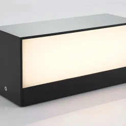 Lindby utendørs LED-vegglampe Nienke, 23 cm, saltvannsresistent, IP65| Kommersiell Utebelysning|Terrassebelysning