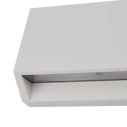 Lindby utendørs LED-vegglampe Appeso, lengde 16 cm, sett med 2 stk| Kommersiell Utebelysning