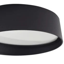 Lindby utendørs LED-vegglampe Jesiba, antrasitt, aluminium, Ø 16 cm Hot