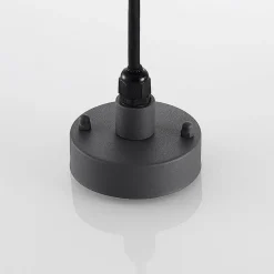 Lindby utendørs pendellampe Filimon, antrasitt, 22 cm, IP44, E27| Pendellamper Utendørs|Terrassebelysning