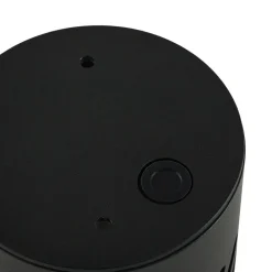 Lindby utendørs taklampe Lurinda, 10,5 cm, svart, aluminium,| Terrassebelysning|Taklamper Utendørs