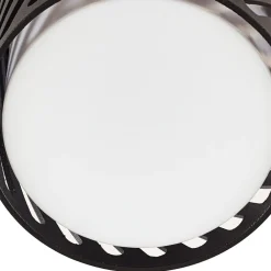 Lindby utendørs taklampe Lurinda, 10,5 cm, svart, aluminium,| Terrassebelysning|Taklamper Utendørs