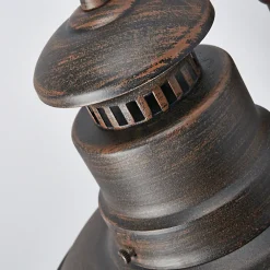 Lindby utendørs vegglampe Eddie, rustfarget, metall, IP44, E27 Sale