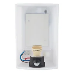 Lindby utendørs vegglampe Vimal, sensor, E27, 26 cm, aluminium| Vegglamper Med Sensor|Utebelysning Med Sensor