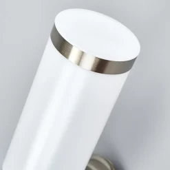 Lindby utendørs vegglampe Kristof, stål, 33 cm høy, E27 Hot