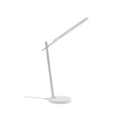 Lindby Valtorin LED-skrivebordslampe, hvit| Kontorbelysning|Bordlamper