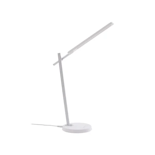 Lindby Valtorin LED-skrivebordslampe, hvit| Kontorbelysning|Bordlamper