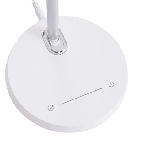 Lindby Valtorin LED-skrivebordslampe, hvit| Kontorbelysning|Bordlamper