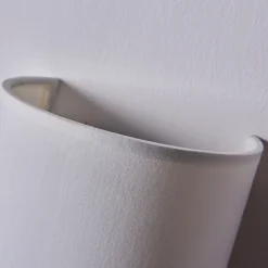 Lindby vegglampe Annalisa, høyde 20 cm, hvit, tekstil Hot