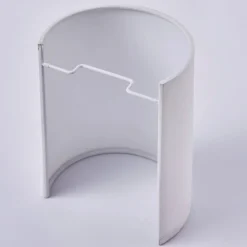 Lindby vegglampe Annalisa, høyde 20 cm, hvit, tekstil Hot