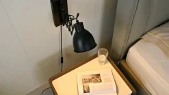 Lindby vegglampe Merle, høyde 22 cm, hvit, uttrekkbar| Vegglamper