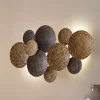 Lindby vegglampe Soraya, gull/kobber, metall, 2 lyskilder, 51 cm| Design- Og Hotellbelysning|Vegglamper