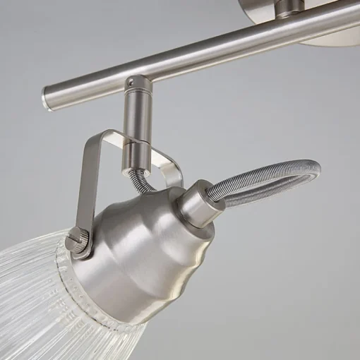 Lindby vegglampe til bad Kara, 31 cm, 2 lyskilder, glass, IP44, G9| Design- Og Hotellbelysning|Spotter I Tak