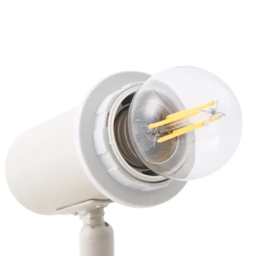 Lindby veggspot Ovelia, beige, metall, E27 Online
