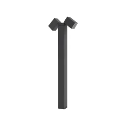 Lindby veilampe Othil, 2 lyskilder, 80 cm, antrasitt, metall| Gatebelysning, Pullert Belysning