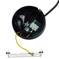 Lindby Venora hengelampe, Ø 40 cm, ett nivå, bambus, E27| Pendellamper