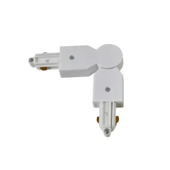 Lindby -kontakt Linaro, hvit, justerbar, 1-fase| Skinnesystem