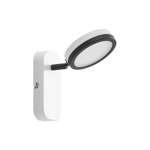 Lindby -spot Vesim, hvit, 1-lys, 15 cm høy, jern Online
