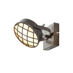 Lindby -spotlight Tamin, rustfarget, 1-lampe, glass, G9| Led-Innendørs|Spotter I Tak