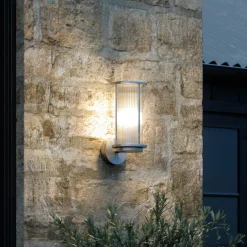 Nordlux Linton utendørs vegglampe, galvanisert| Vegglamper Utendørs