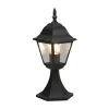 Trio Lighting Livenza-sokkelampe, svart, høyde 39 cm, aluminium, IP44 New