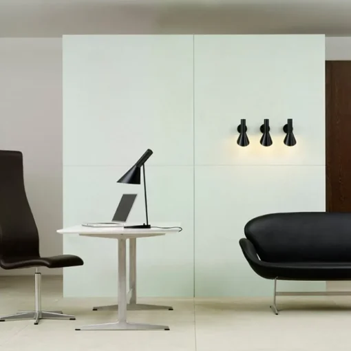 Louis Poulsen AJ - vegglampe, svart| Vegglamper