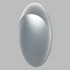 Louis Poulsen LED-vegglampe Flindt, aluminium, 2700 K, Ø 20 cm Hot