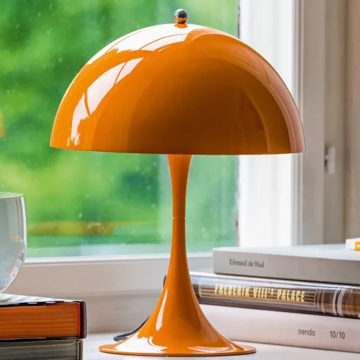Louis Poulsen Panthella Mini bordlampe oransje| Bordlamper