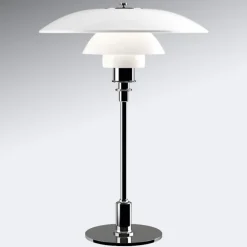 Louis Poulsen PH 3 1/2-2 1/2 bordlampe krom| Bordlamper