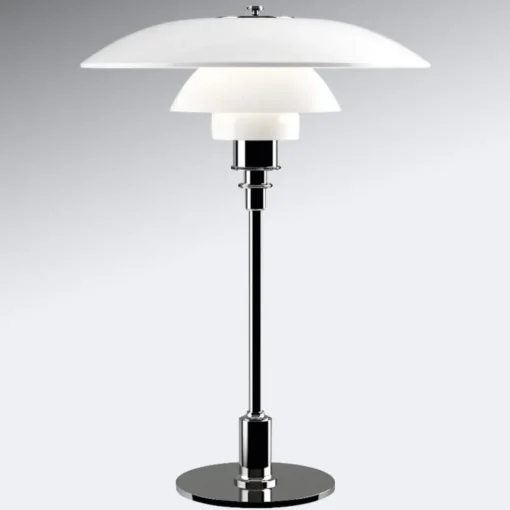 Louis Poulsen PH 3 1/2-2 1/2 bordlampe krom| Bordlamper