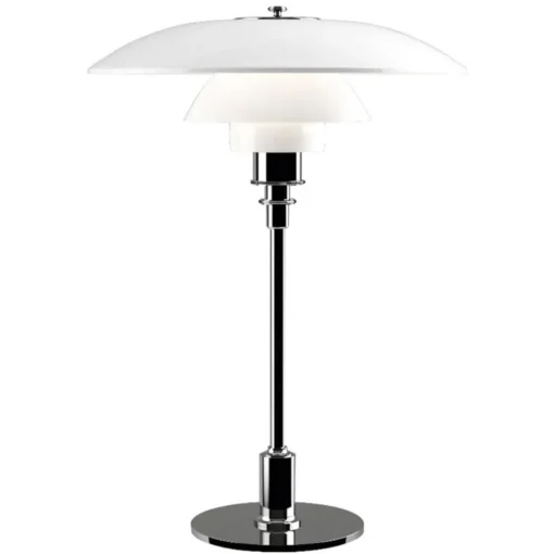 Louis Poulsen PH 3 1/2-2 1/2 bordlampe krom| Bordlamper