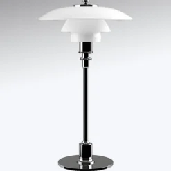 Louis Poulsen PH 2/1 bordlampe forkrommet høylans Sale