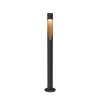 Louis Poulsen veilampe Flindt, 930 svart 70 cm sokkel 24 V| Gatebelysning, Pullert Belysning