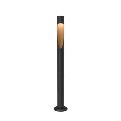 Louis Poulsen veilampe Flindt, 940 svart 70 cm sokkel 24 V| Gatebelysning, Pullert Belysning