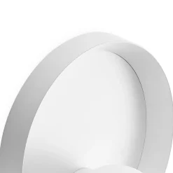 Lucande Andelina vegglampe, rund, hvit| Vegglamper