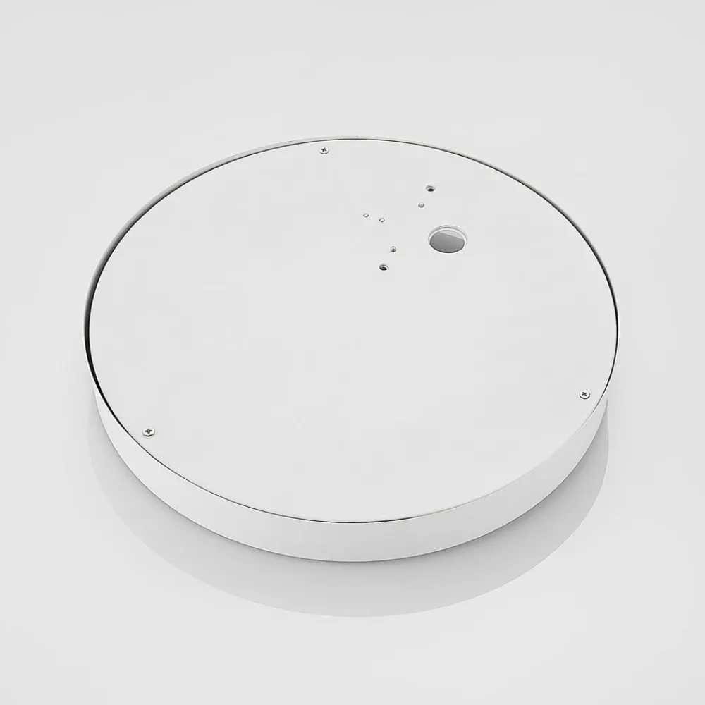 Lucande Andelina vegglampe, rund, hvit| Vegglamper