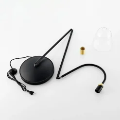 Lucande Anjita gulvlampe, glasskjerm Sale