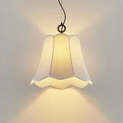 Lucande Binta hengelampe, 1 lyskilde, sølvgrå New