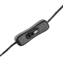 Lucande bordlampe Idalina, Dino, blå, stål, 44 cm Online