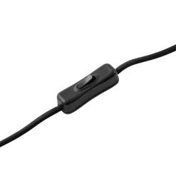 Lucande bordlampe Thalorin, høyde 39 cm, brun, keramikk| Bordlamper