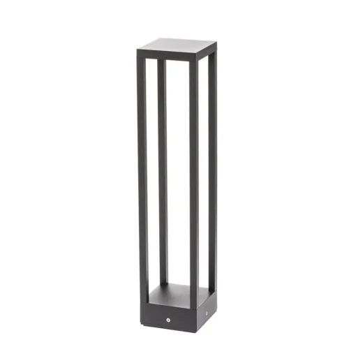 Lucande Carlota LED-veilampe, antrasitt, 65 cm, metall| Led-Utendørs|Terrassebelysning