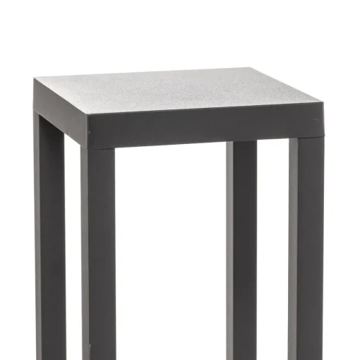 Lucande Carlota LED-veilampe, antrasitt, 65 cm, metall| Led-Utendørs|Terrassebelysning