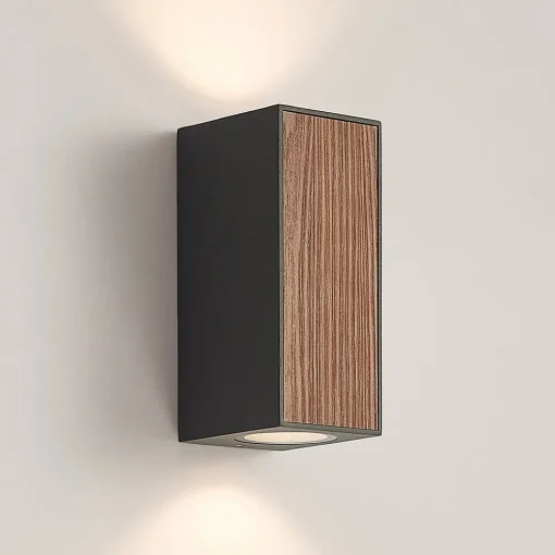 Lucande Cimala utendørs vegglampe 2xGU10 h. 16,5cm| Vegglamper Utendørs