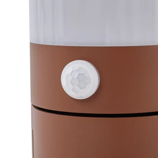 Lucande Corban sokkellampe, rust, sensor, stikkontakter, IP44 Online